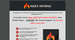 Desktop Screenshot of indexinferno.com